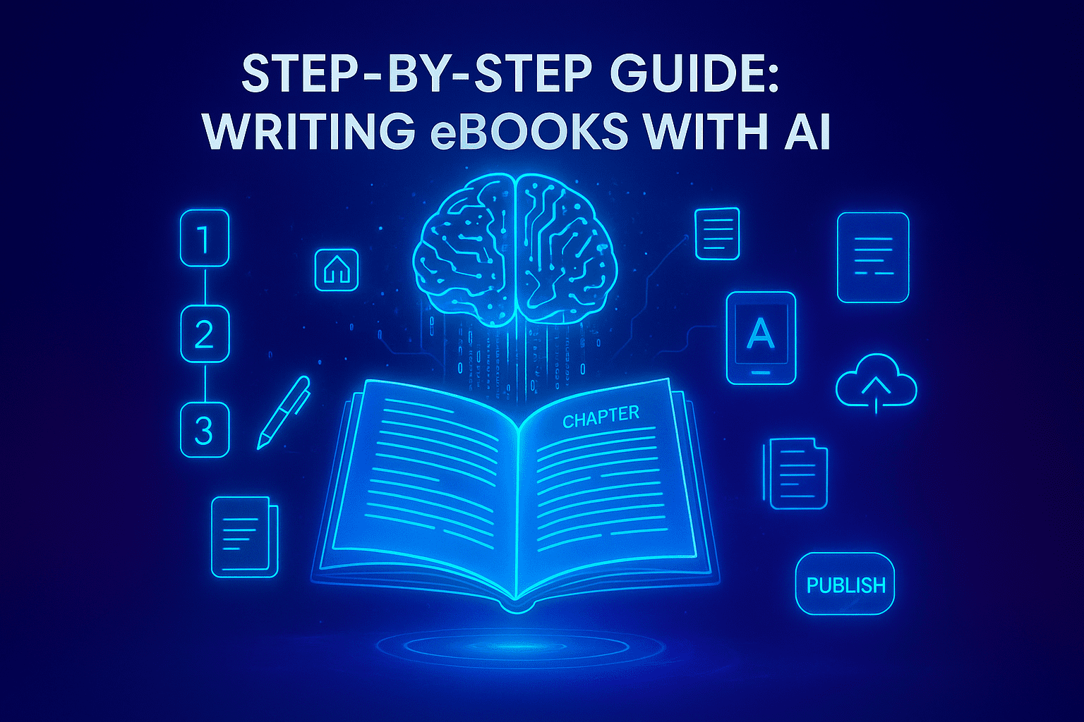 Step-by-Step Guide: Writing eBooks with AI in 2025