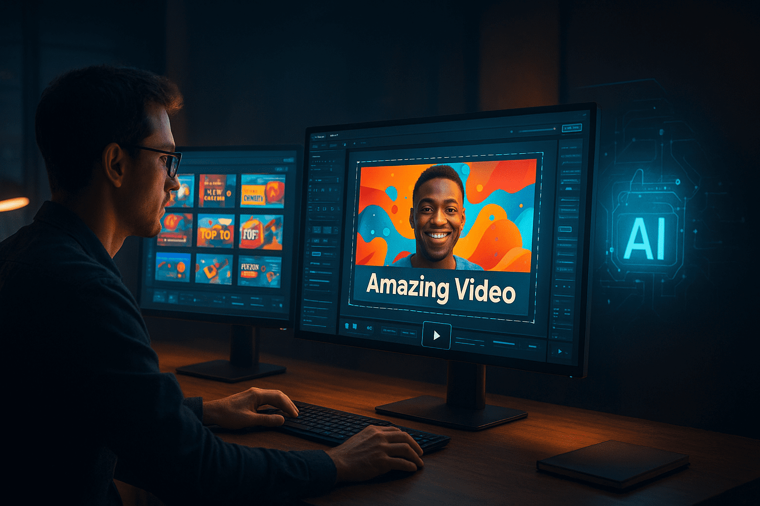 AI Thumbnail Generation